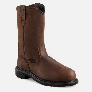 Men's Red Wing SuperSole® Work Boots | 418670-DBS