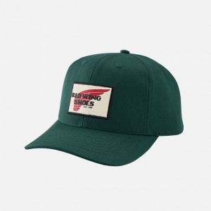 Red Wing Embroidered Logo Ball Hats | 294108-PQN