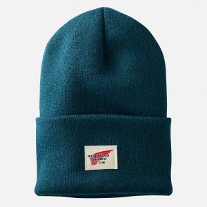 Red Wing Logo Knit Hats | 540319-VPQ