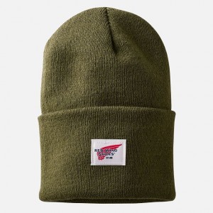 Red Wing Logo Knit Hats | 658379-XVW