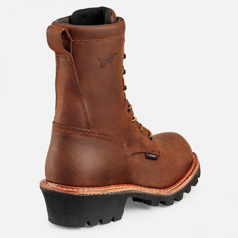 Men's Red Wing LoggerMax Work Boots | 760253-ZBQ