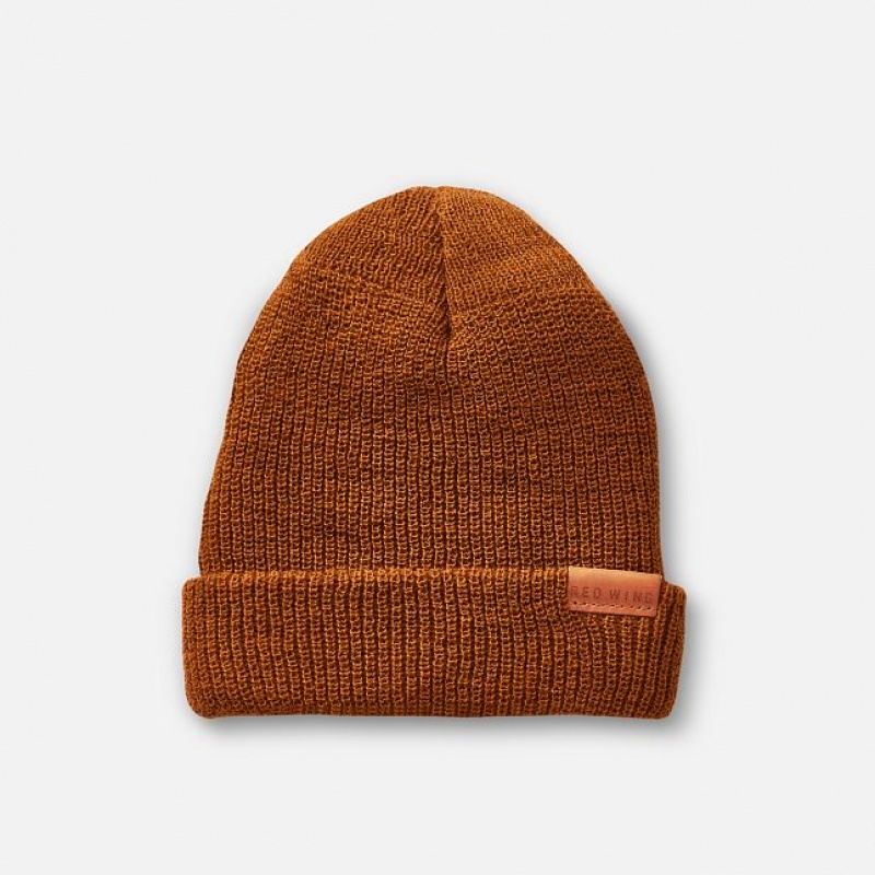 Red Wing Merino Wool Knit Hats | 064579-KPW