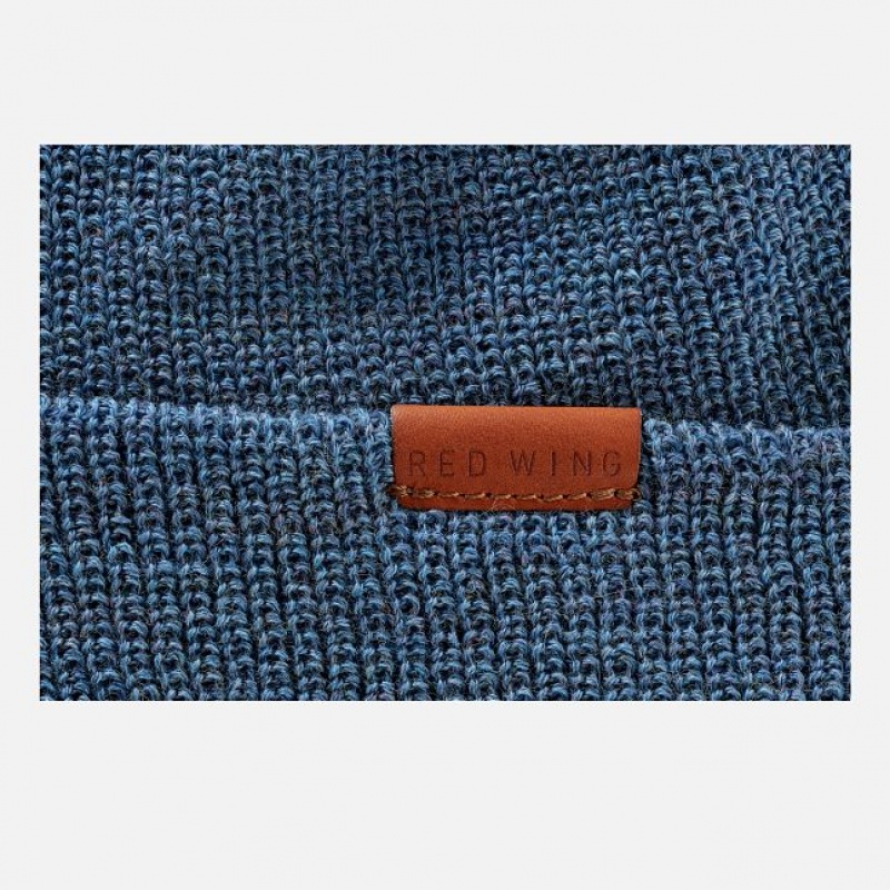 Red Wing Merino Wool Knit Hats | 369854-EFZ