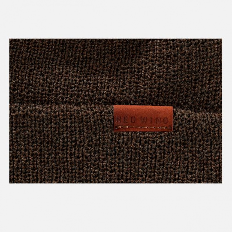 Red Wing Merino Wool Knit Hats | 450327-ECZ